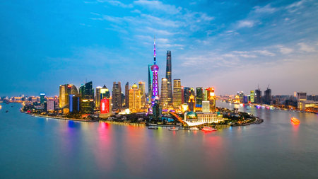 Shanghai Lujiazui Cityscape