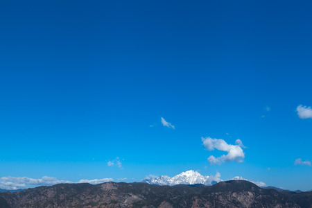 Yunnan Lugu Lake sceneryの写真素材