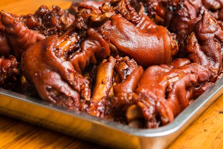 Chinese Braised germanium gourmet shoesの写真素材