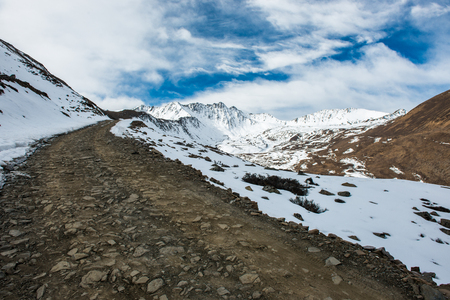 Gongga mountain in Chinaの写真素材