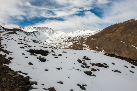 Gongga mountain in Chinaの写真素材