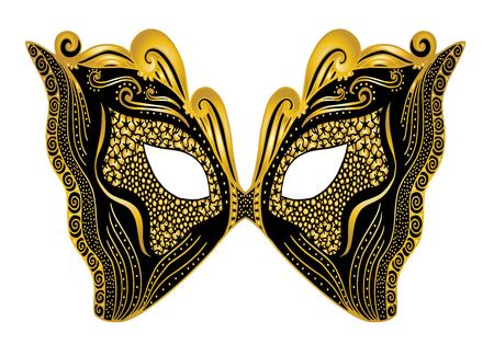 Bohemian Festive Masks. Decorative Vector mask silhouette for adult coloring pages, fashion print, hand drawn ethnic patterned t-shirt print. Boho chic style. Doodle Illustration,のイラスト素材