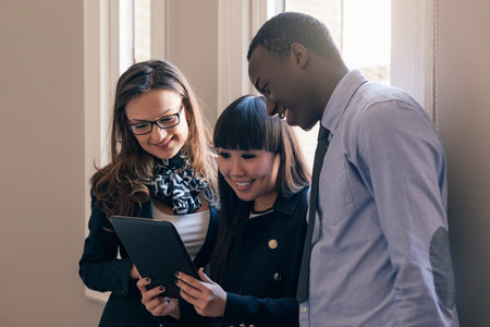 Young Entrepreneurs Working at the Office.の写真素材