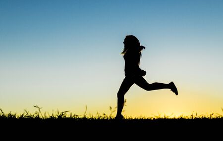 Teen having fun. Concept of happinessの写真素材