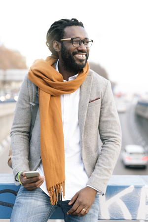 Businessman in the Street. Business Conceptの写真素材