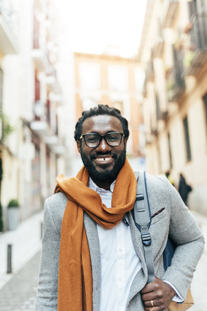 Businessman in the Street. Business Conceptの写真素材