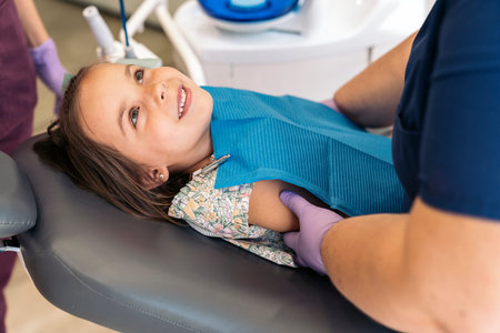 Young Girl in Dental Clinic