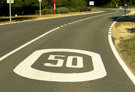 traffic sign on the road