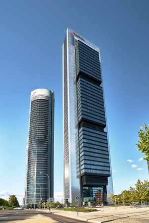 modern office building in Madrid