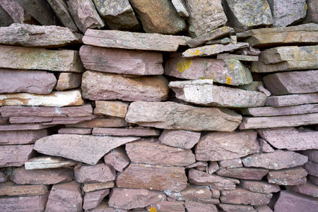 stone wall in the countryside