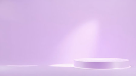 Abstract minimal scene with geometrical forms. Pink background. 3d renderの素材