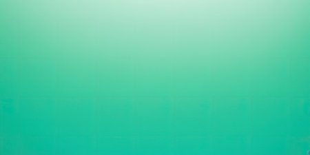 Green background with squares. Abstract background with copy space for text.の素材