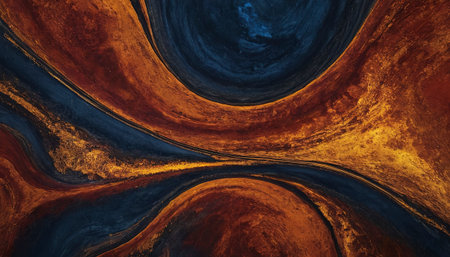 Marble abstract acrylic background. Marbling artwork texture. Agate ripple pattern. Gold powder.の素材