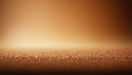 Gold glitter texture background. Abstract golden background with bokeh.の素材