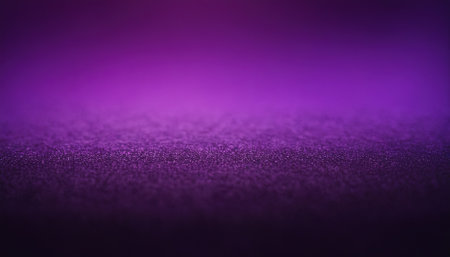 purple glitter vintage lights background. purple and black. defocusedの素材