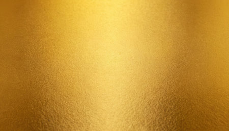 Gold metal background or texture and gradients shadow. Vector illustration.の素材