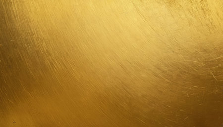 Gold metal background or texture and gradients shadow. Abstract background.の素材