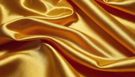 Smooth elegant golden silk can use as wedding background. In Sepia toned. Retro styleの素材