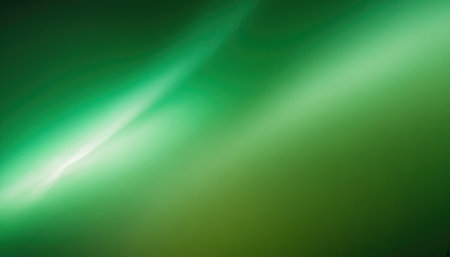Green abstract background with some smooth lines in it (close-up shot)の素材