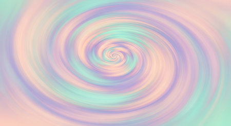abstract background of colored spirals in the form of a spiralの素材