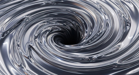 3D surreal illustration. Sacred geometry. Mysterious psychedelic relaxation pattern. Fractal abstract texture. Digital artwork graphic astrology magicの素材