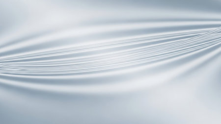 abstract background with smooth lines in blue and white colors, computer generated imagesの素材