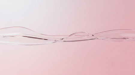 Water wave abstract background. 3d rendering, 3d illustration.の素材