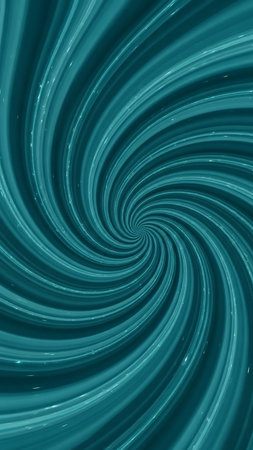 A deep blue abstract background features a mesmerizing swirling vortex pattern with subtle glowing streaks and a sense of depth and motion.の素材