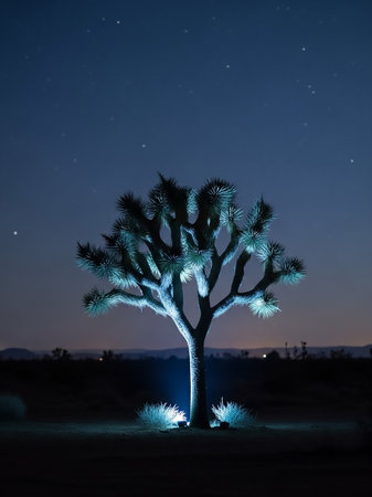 Neurons communicating with each other in a blue background, illustrating neural network activity.の素材