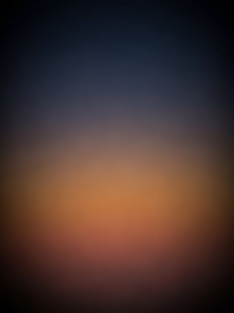 Warm showing deep blue to warm orange abstract gradient background with a dark vignette and smooth color transition keywords: abstract, background, gradient, dark,...の素材
