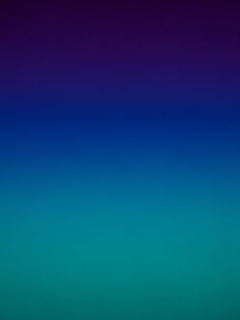 A smooth vertical gradient transitioning from deep violet at the through vibrant royal blue to a bright turquoise at the bottom.の素材