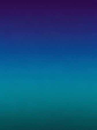 Stock showing smooth vertical gradient transition from deep purple to bright teal blue with subtle color blending for a modern abstract background keywords:...の素材