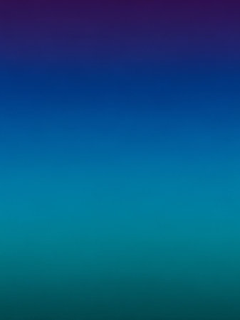 A smooth gradient transitions from deep blue to vibrant turquoise and teal, creating a clean and modern abstract background.の素材