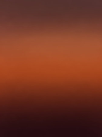 A smooth vertical gradient background transitions from dark brown at the bottom through burnt orange to a lighter brown at theの素材