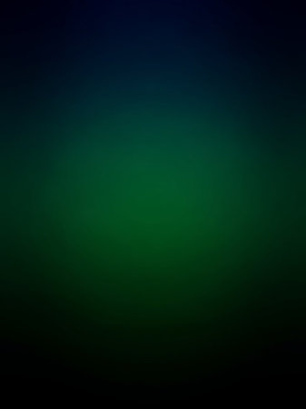 Stock showing dark green and black gradient background with soft light diffusion and subtle glow effect evoking a natural and mysterious ambiance. resolution...の素材