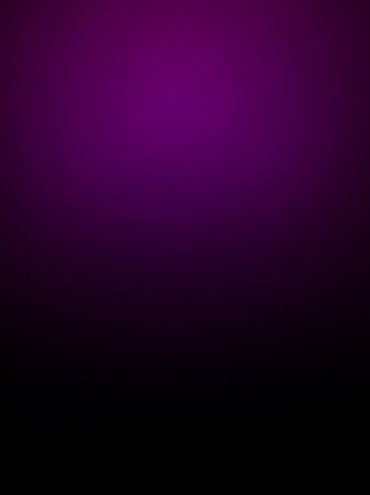 A smooth gradient background transitions from a vibrant deep purple at the to a solid black at the bottom with subtle light effects.の素材