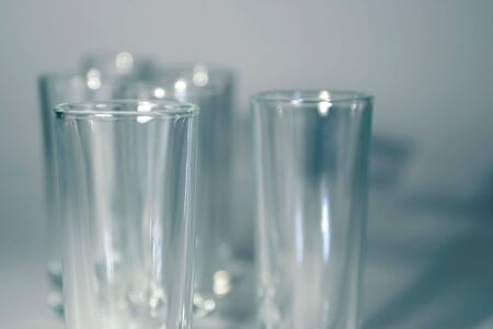 clear wine-glassの写真素材