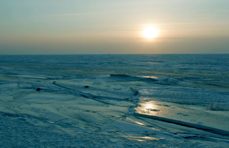 cold seaの写真素材