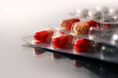 Pills and tabletsの写真素材
