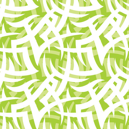 Seamless background with abstract ornament, wallpaper, camouflageのイラスト素材