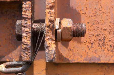 Background from rusty metalの写真素材