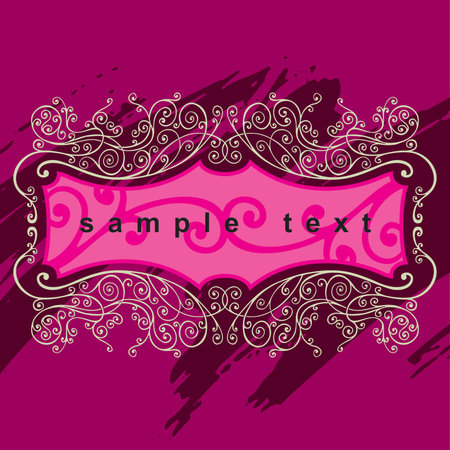 vector ornament In flower styleのイラスト素材