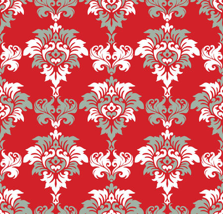 Seamless background from a floral ornament, Fashionable modern wallpaper or textileのイラスト素材