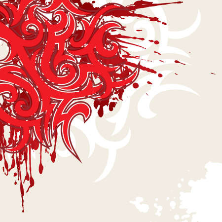 vector ornament In tribal styleのイラスト素材