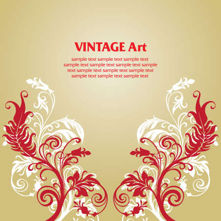 vector ornament In flower styleのイラスト素材