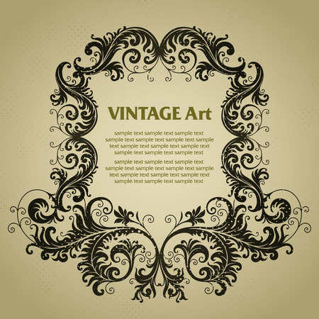 vector ornament In flower styleのイラスト素材