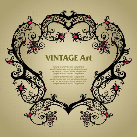  ornament In flower styleのイラスト素材