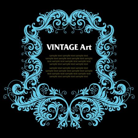 ornament In flower styleのイラスト素材