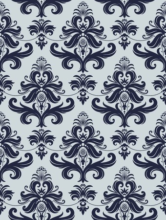 Seamless background from a floral ornament, Fashionable modern wallpaper or textileのイラスト素材