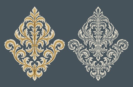 ornament In flower styleのイラスト素材